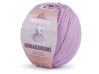 Pletací příze Himagurumi 50 g - 1 ks - 7 (30121) fialová lila