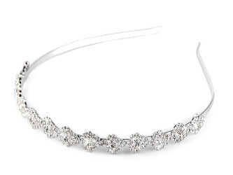 Štrasová čelenka do vlasů - 1 ks - 2 crystal