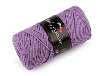 Pletací příze Cordy Macrame 250 g - 1 ks - 11 (8051) fialová lila