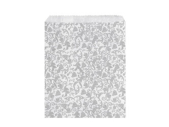 Papírový sáček 13x17,5 cm - 100 ks - 2 šedá