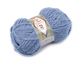Pletací příze Alize Softy Plus 100 g - 1 ks - 6 (374) modrá nebeská