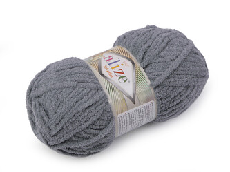 Pletací příze Alize Softy Plus 100 g - 1 ks - 11 (87) šedá