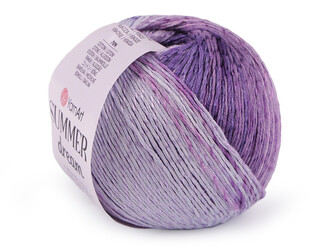 Pletací příze Summer Dream 100 g - 1 ks - 2 (4306) fialová lila