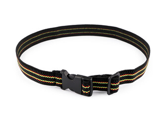 Dětský pásek pružný šíře 2,5 cm - 1 ks - 4 černá