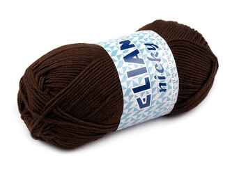 Pletací příze Nicky 50 g - 1 ks - 11 (1182) hnědá