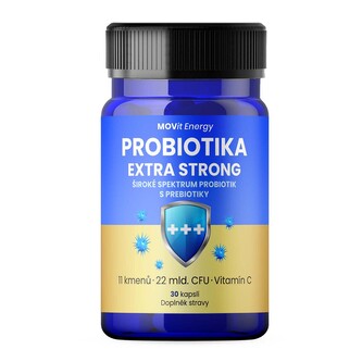 MOVit Probiotika EXTRA STRONG 30 cps.