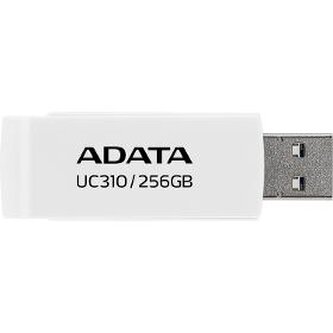 ADATA Flash Disk 256GB UC310, USB 3.2, bílá