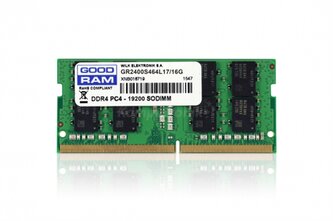 DRAM Goodram DDR4 SODIMM 16GB 2400MHz CL17 DR 1,2V