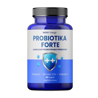 MOVit Probiotika FORTE 90 veganských kapslí