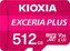Kioxia Paměťová karta Exceria Plus (M303), 128GB, microSDXC, LMPL1M128GG2, UHS-I U3 (Class 10)