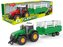 Traktor s přívěsem, světlo, zvuk; 30,5x9,5x8,5cm,