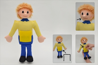 Zavřený 35 cm, logopomůcka