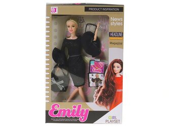 Panenka 29cm; 34x23x7cm,