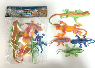 Sada 5 ještěrek; 26x23x5cm,,