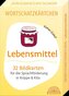 Wortschatzkärtchen: Lebensmittel
