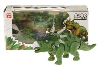 Dinosaurus na baterie, světlo, zvuk, procházky; 26,5x12x11,5cm,,