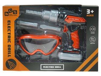 Vrtačka na baterie s brýlemi; 30x20x9cm,,