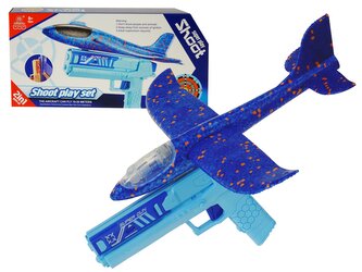 Vystřelovací letadlo na pistoli; 35x17x5,5cm,,