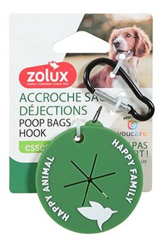 Držák sáčků na exkrementy s karab. zelená YR Zolux