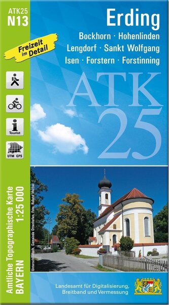 ATK25-N13 Erding (Amtliche Topographische Karte 1:25000)