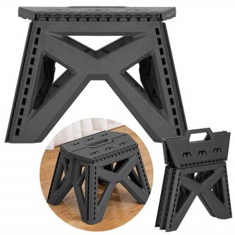 Skládací stolička SPRINGOS HA7485 černá