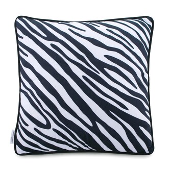 Polštář FUN 45x45 cm černobílý