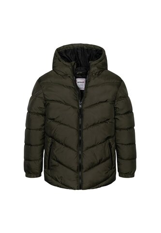 Kabát chlapecký nylonvý Puffa, Minoti, 11COAT 16, khaki - 134/140