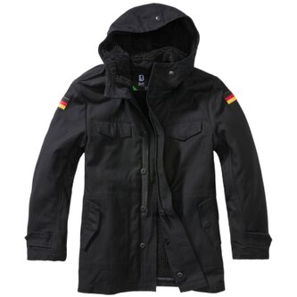 Dětská bunda BW Parka, Brandit, černá, 146/152