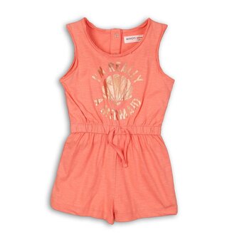 Overal dívčí bavlněný, Minoti, TG PLAYSUIT 1, růžová - 68/80