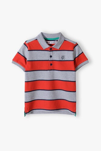 Tričko chlapecké Polo s krátkým rukávem, Minoti, 13polo 13, Kluk - 110/116