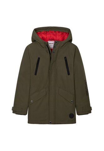 Kabát chlapecký Parka, Minoti, Gym 2, khaki - 116/122