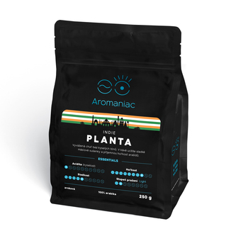 Káva Aromaniac Indie Planta, zrnková, 250g