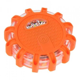 Magnetický LED blikač EL-FLARE, Eurolamp, oranžový