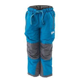 kalhoty sportovní outdoorové, podšité fleezovou podšívkou, Pidilidi, PD1121-04, modrá - 116