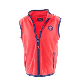 dívčí vesta propínací fleezová, Pidilidi, PD1120-08, červená - 104