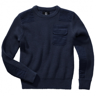 Dětský svetr BW Pullover, Brandit, Navy, 134/140