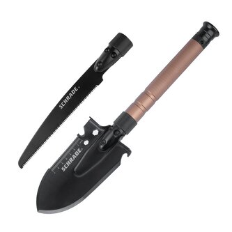 Multifunkční lopatka Schrade Frontier Shovel Saw Combo