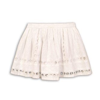 Sukně dívčí, Minoti, Hydrangea 10, bílá - 110/116