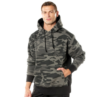 Mikina s kapucí Every Day Pullover, Rothco, Blackcamo, XL