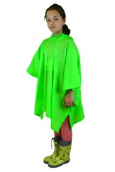 poncho PVC neonová, Pidilidi, PL0066-19, zelená - dospělá