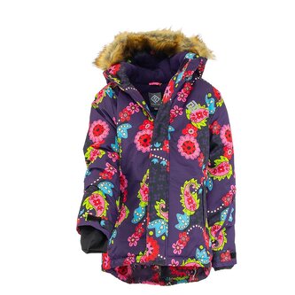 Dívčí bunda lyžařská zimní dívčí KINDU, Pidilidi, PD1148-06, fialová - 122