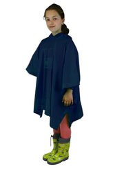 poncho PVC neonová, Pidilidi, PL0066-04, modrá - dětská