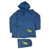 pláštěnka Salamander + pytlík, Pidilidi, PL0045-04, modrá - 140