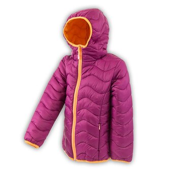 bunda extra lehká nylonová, Pidilidi, PD1087, vínová - 86