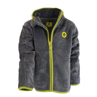 mikina dětská chlupatá se stojáčkem, Pidilidi, PD1139-09, šedá - 98