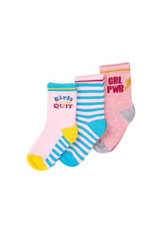 Ponožky dívčí 3pack, Minoti, KG SOCK 28, holka - 140/152