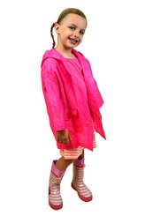 pláštěnka PVC neonová, Pidilidi, PL0065-03, růžová - L/XL