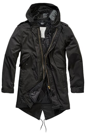 Pánská bunda M51 US Parka, Brandit, Černá, S