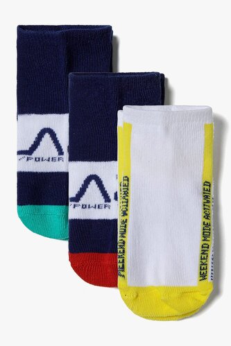 Ponožky chlapecké 3pack, Minoti, 13sock 20, Kluk - 128/140