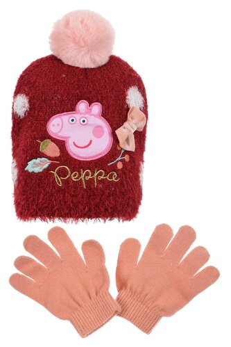 SOUPRAVA KULICH A RUKAVICE  PEPPA PIG - velikost 54
